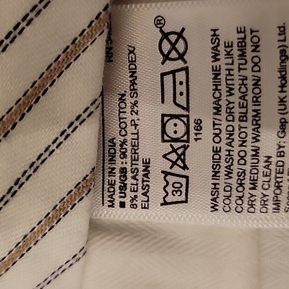 Banana Republic Aiden Chino Men's Pants 33x34 - Picture 8 of 8